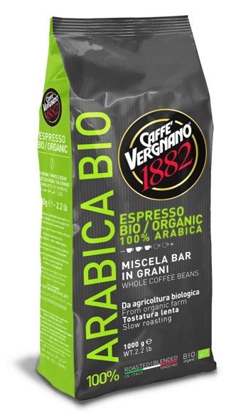 Kava Vergnano BioArabica (100% arabica), 1 kg kaina ir informacija | Kava, kakava | pigu.lt