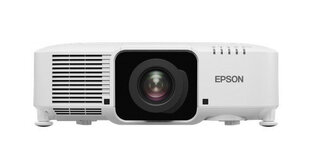 Epson 3LCD WUXGA (1920 x 1200 pixels) Laser Projector EB-PU1008W, 8500 lumens, White kaina ir informacija | Projektoriai | pigu.lt