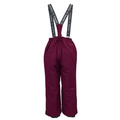 Huppa vaikiškos žieminės kelnės FREJA, 100g, bordo kaina ir informacija | Žiemos drabužiai vaikams | pigu.lt