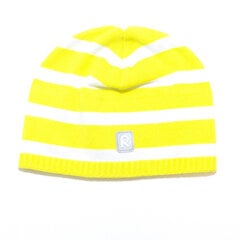 Kepurė mergaitėms Reima, geltona/balta kaina ir informacija | Kepurės, pirštinės, šalikai mergaitėms | pigu.lt