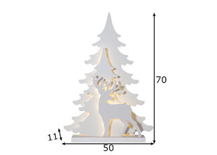 Dekoracija Grandy 70cm, 36LED, maitinimo šaltinis, IP44 kaina ir informacija | Kalėdinės dekoracijos | pigu.lt