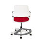 Vaikiška kėdė Home4You Rookee, raudona/balta kaina ir informacija | Biuro kėdės | pigu.lt