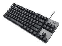 Проводная клавиатура Logitech K835 TKL, Graphite / Slate Grey, Nordic цена и информация | Клавиатуры | pigu.lt