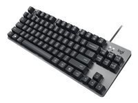 Laidinė klaviatūra Logitech K835 TKL, Graphite / Slate Grey, Nordic kaina ir informacija | Klaviatūros | pigu.lt