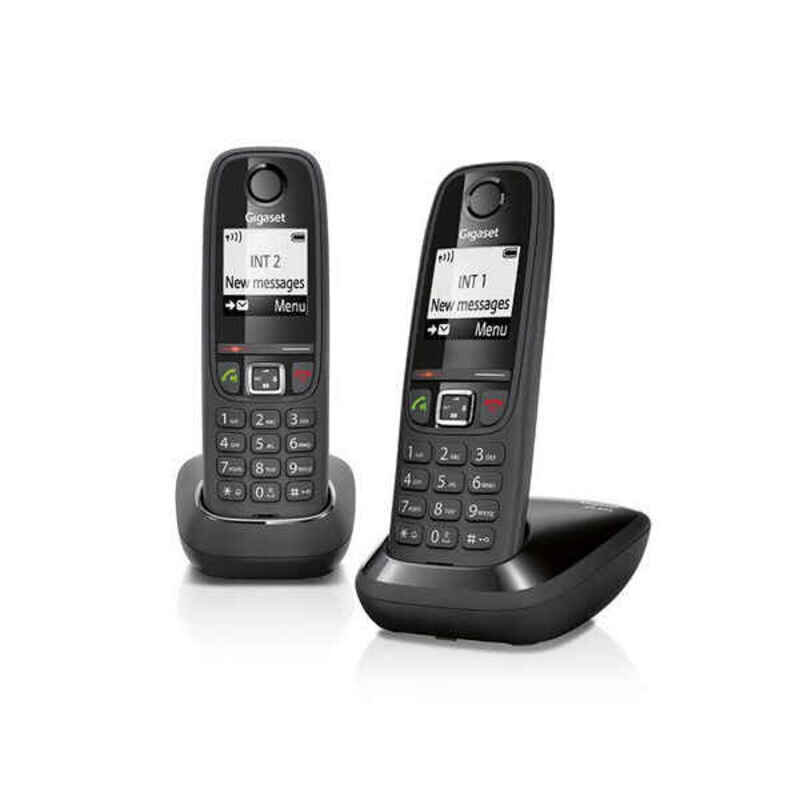 Gigaset AS405 Duo, juodas kaina ir informacija | Stacionarūs telefonai | pigu.lt