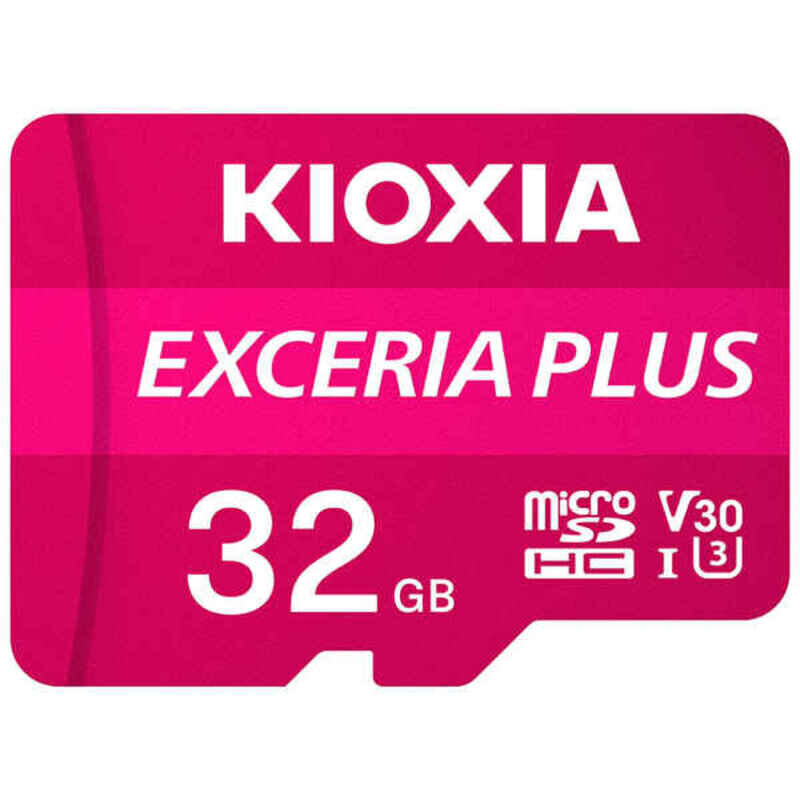 Mikro SD atminties kortelė su adapteriu Kioxia Exceria Plus UHS-I U3 kaina ir informacija | Atminties kortelės fotoaparatams, kameroms | pigu.lt