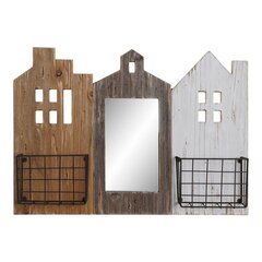 Универсальная корзина DKD Home Decor Cusine Металл Деревянный MDF (37 x 19.8 x 7.5 cm) цена и информация | Ящики для вещей | pigu.lt