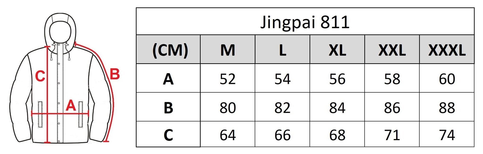 Striukė vyrams JP 811, juoda kaina ir informacija | Vyriškos striukės | pigu.lt