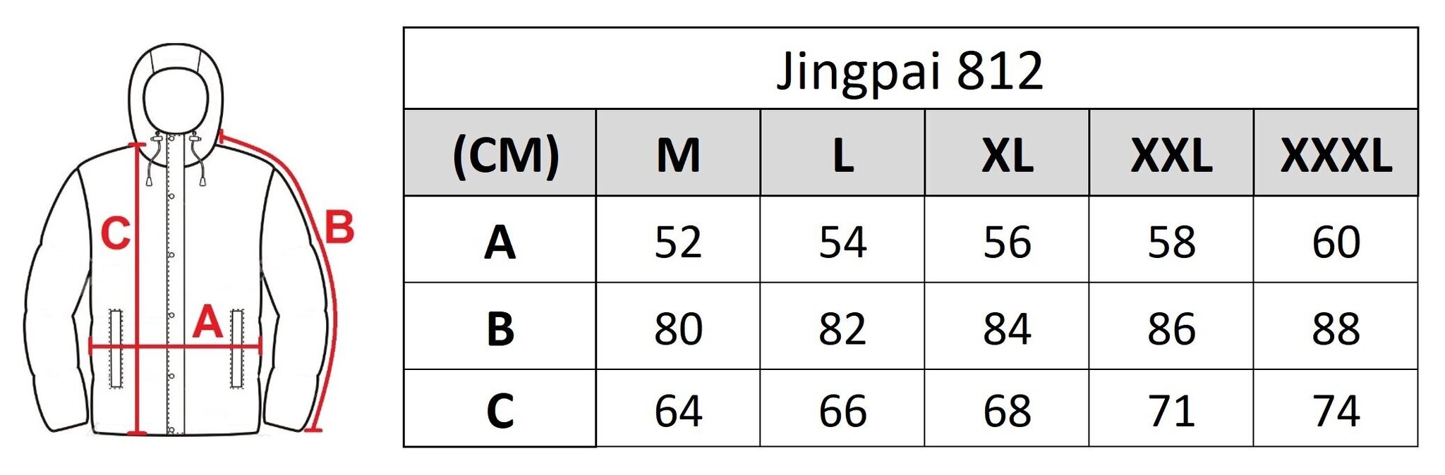 Striukė vyrams JP 812, mėlyna цена и информация | Vyriškos striukės | pigu.lt