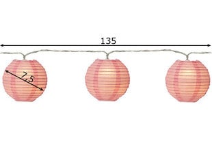 Гирлянда Festival, розовый цена и информация | Гирлянды | pigu.lt