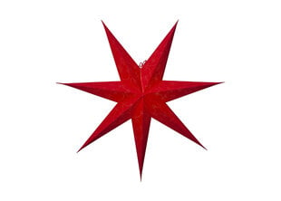 Звезда Decorus, красный цена и информация | Праздничные декорации | pigu.lt
