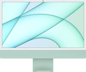 Apple iMac 24” M1 8/256ГБ Green INT MGPH3ZE/A цена и информация | Стационарные компьютеры | pigu.lt