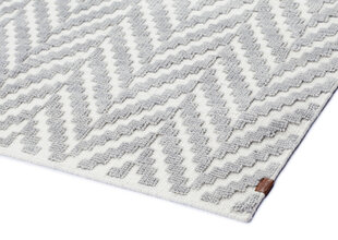 Шерстяной ковёр ручной работы Narma Kuusamo, белый-серый, 160 x 230 см цена и информация | Ковры | pigu.lt