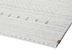 Шерстяной ковёр ручной работы Narma Tornio, натуральный, тёмно-серый, 140 x 200 см