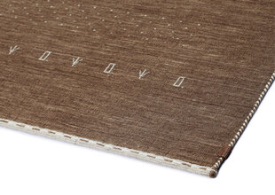 Шерстяной ковёр ручной работы Narma Tornio, натуральный, тёмно-серый, 160 x 230 см цена и информация | Ковры | pigu.lt