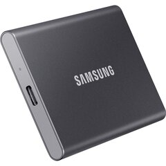 Samsung SSD Portable T7 2TB Gray kaina ir informacija | Vidiniai kietieji diskai (HDD, SSD, Hybrid) | pigu.lt