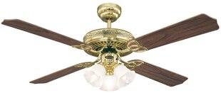 Westinghouse šviestuvas - ventiliatorius Monarch Trio kaina ir informacija | Šviestuvai - ventiliatoriai | pigu.lt