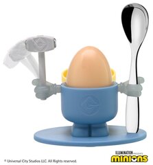 Kiaušinio ir šaukšto stovas WMF Minions (Pakalikai) kaina ir informacija | Kūdikių indai, indeliai pienui ir įrankiai | pigu.lt