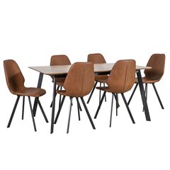 Кухонный комплект HELENA, 6 стульев (890469964) цена и информация | Комплекты мебели для столовой | pigu.lt