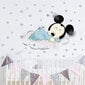 Vaikiškas sienų lipdukas Mickey Mouse miega ant mėnulio цена и информация | Interjero lipdukai | pigu.lt