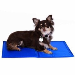 Vėsinantis kilimėlis šunims, M, mėlynas kaina ir informacija | Guoliai, pagalvėlės | pigu.lt