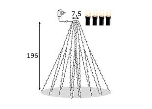 Гирлянда Serie, 196 см цена и информация | Гирлянды | pigu.lt