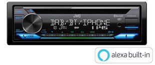 Автомобильный радиоприемник JVC KD-DB912BT цена и информация | Автомагнитолы, мультимедиа | pigu.lt