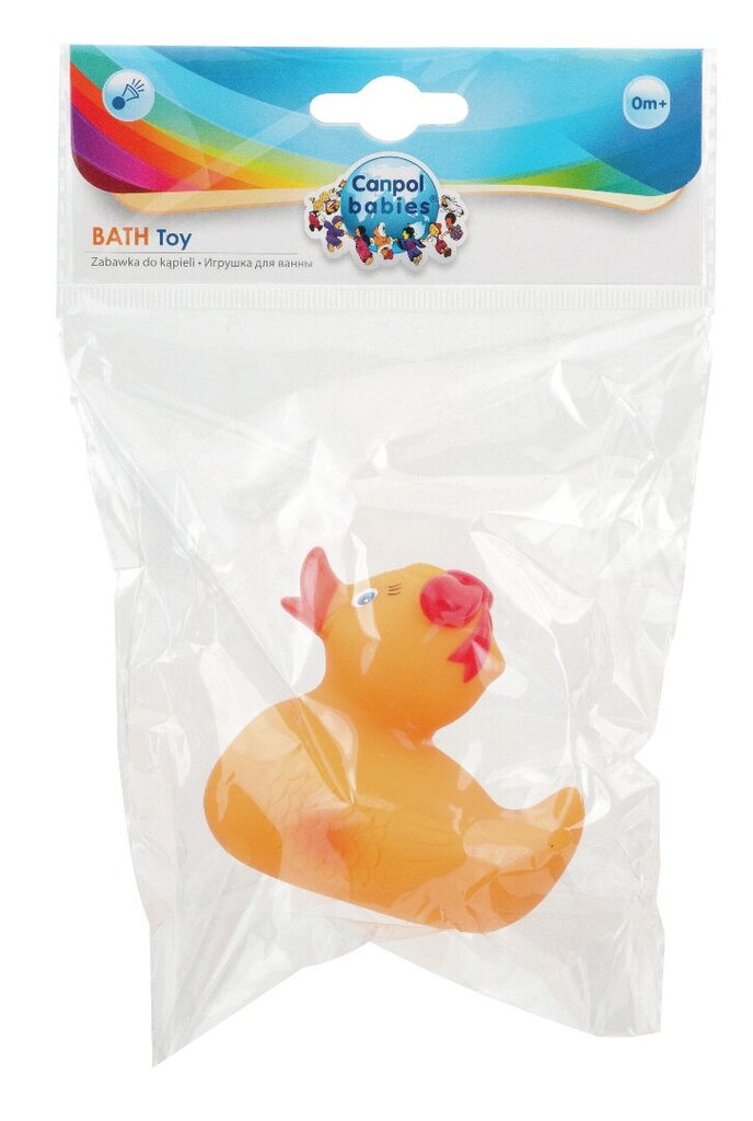CANPOL žaisliukas vonios - ančiukas 2/990 kaina ir informacija | Žaislai kūdikiams | pigu.lt