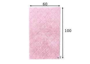 Коврик для ванной Tom Tailor Cotton Pattern, розовый - разные размеры цена и информация | Ковры | pigu.lt