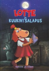 ЛОТТЕ И ТАЙНА ЛУННОГО КАМНЯ. ГОЛОВОЛОМКИ И РАСКРАСКА,   цена и информация | Книги для детей | pigu.lt