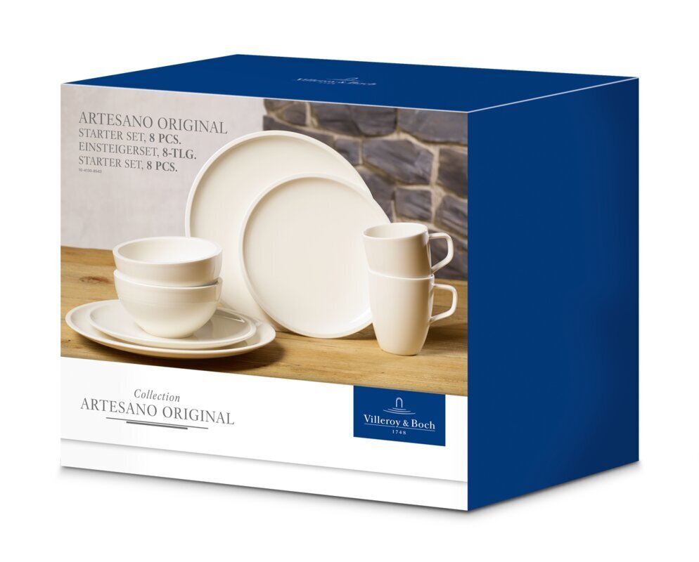 Villeroy & Boch 8 dalių rinkinys Artesano Original. цена и информация | Indai, lėkštės, pietų servizai | pigu.lt