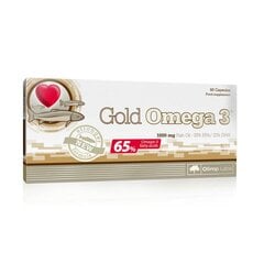 Maisto papildas Olimp Gold Omega 3, 60 kapsulių kaina ir informacija | Vitaminai, maisto papildai, preparatai gerai savijautai | pigu.lt