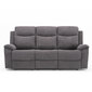 Sofa su elektriniu mechanizmu Home4you Mila, pilka kaina ir informacija | Sofos | pigu.lt