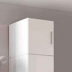 Верхний шкаф Malta I, белый глянцевый цена и информация | Шкафчики для ванной | pigu.lt