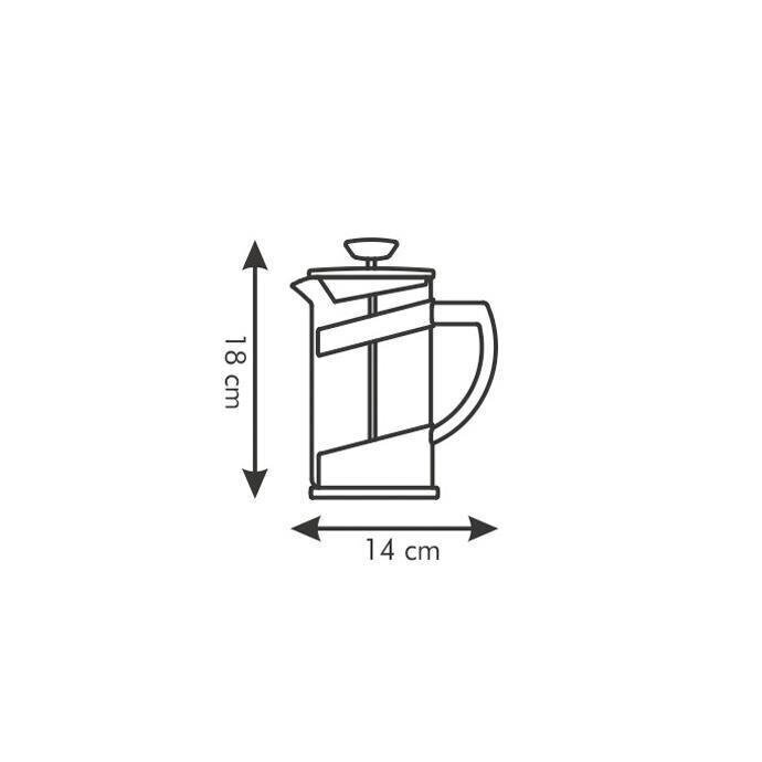 Tescoma Teo kavinukas, 0,6 l kaina ir informacija | Kavinukai, virduliai | pigu.lt