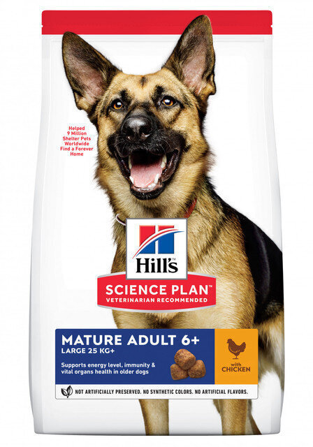 Hill's visavertis šunų maistas didelėms veislėms su vištiena, 18 kg kaina ir informacija | Sausas maistas šunims | pigu.lt