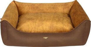 Cazo Soft Bed Velvet Gold кровать для собак 63x48cm цена и информация | Лежаки, домики | pigu.lt