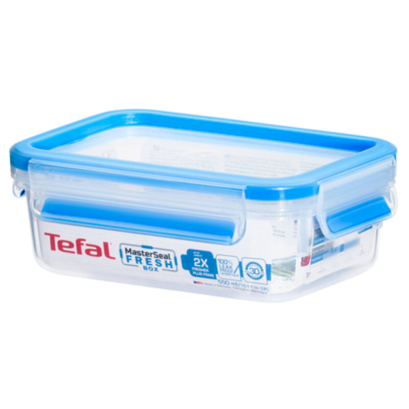 Maisto produktų dėžutė Tefal Clip&Close, 550 ml kaina ir informacija | Maisto saugojimo  indai | pigu.lt