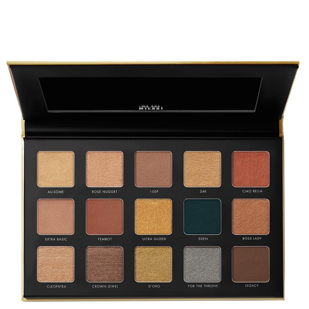 Akių šešėlių paletė Milani Gilded Palette цена и информация | Akių šešėliai, pieštukai, blakstienų tušai, serumai | pigu.lt