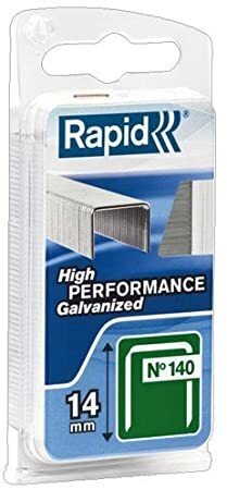 Kabės Rapid High Performance Galvanized, 650 vnt kaina ir informacija | Mechaniniai įrankiai | pigu.lt