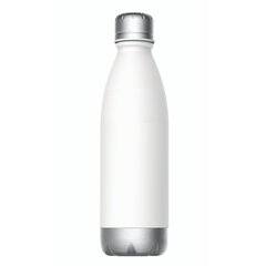 Terminis butelis Asobu Central Park Travel, 510 ml, baltos/sidabro spalvos kaina ir informacija | Termosai, termopuodeliai | pigu.lt