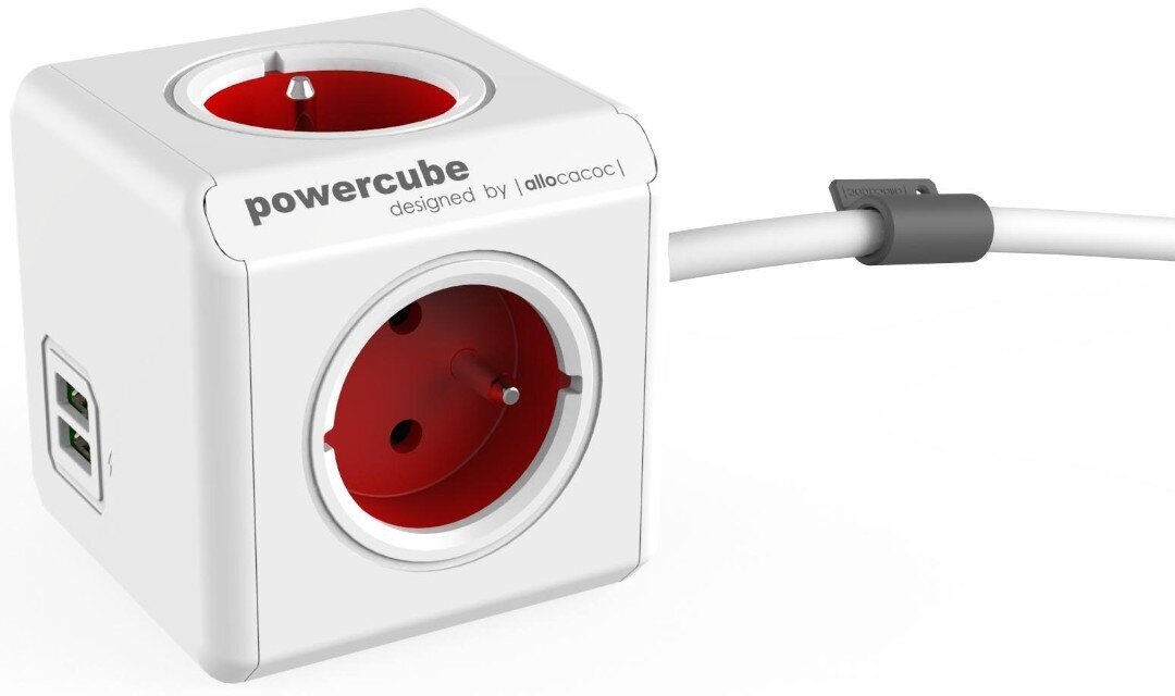 Ilgiklis PowerCube Extended USB 1.5 m kaina ir informacija | Prailgintuvai | pigu.lt