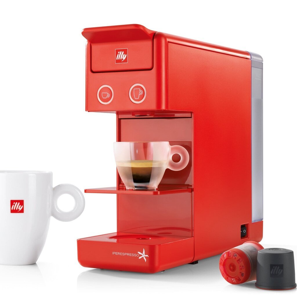 Illy Y3.3 EB, raudonas kaina ir informacija | Kavos aparatai | pigu.lt