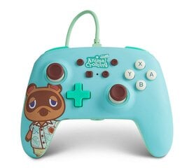 PowerA Animal Crossing: Проводной контроллер Tom Nook для Nintendo Switch цена и информация | Джойстики | pigu.lt