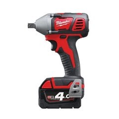 Akumuliatorinis veržliasukis Milwaukee M18 BIW12-402C kaina ir informacija | Suktuvai, gręžtuvai | pigu.lt