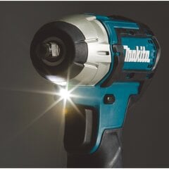 Аккумуляторный ударный шуруповерт Makita TW140DZ, без аккумулятора и без зарядного устройства цена и информация | Шуруповерты, дрели | pigu.lt