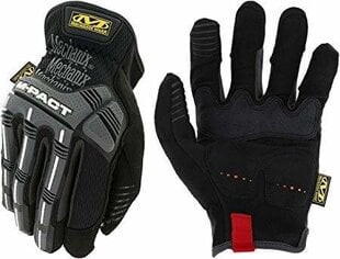 Перчатки M-Pact Open Cuff, черные/серые, 9/M цена и информация | Рабочие перчатки | pigu.lt