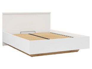 Кровать BRW Erla 160x200см, белая цена и информация | Кровати | pigu.lt
