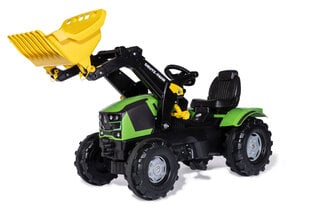 Traktorius su vežimėliu rollyFarmtrac Deutz-Fahr 5125 kaina ir informacija | Žaislai berniukams | pigu.lt