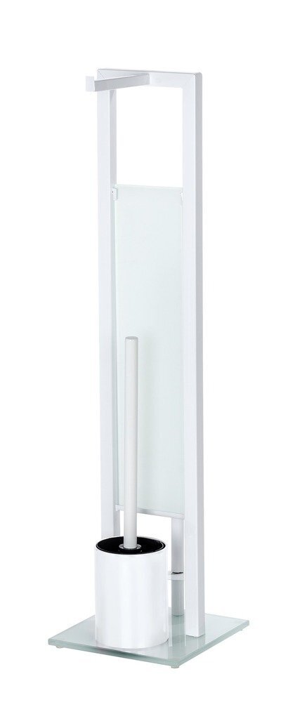 Tualeto popieriaus laikiklis Wenko Rivalta White, 23x70 cm цена и информация | Vonios kambario aksesuarai | pigu.lt